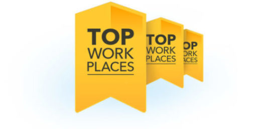 Top Work Places Ribbons